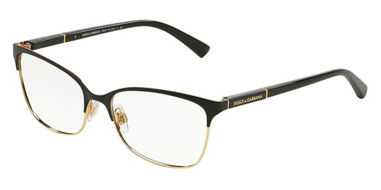 Picture of Dolce & Gabbana DG1268 LOGO PLAQUE Eyeglasses